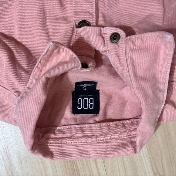 BDG Urban Outfitters Joey Short sleeved Coverall Romper Peach Size Small - Picture 4 of 6